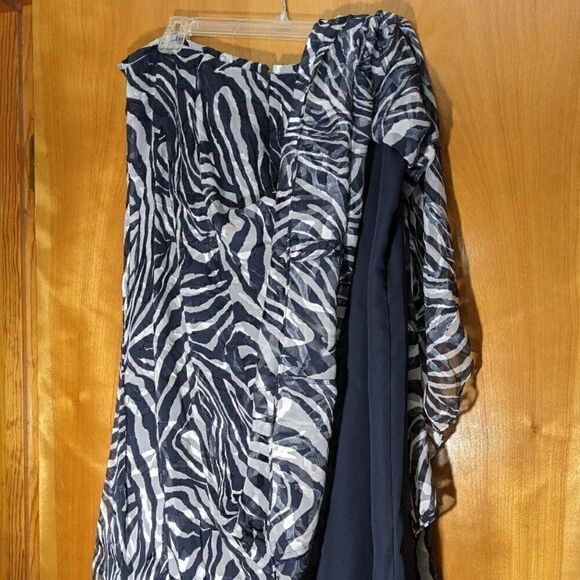 JONES NEW YORK SILK/RAYON LINED ANIMAL PRINT SKIRT SZ 14 - Picture 3 of 8